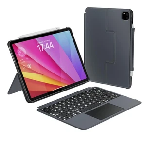 iPad Pro 11 Inch Case with Keyboard and Track Pad (2024 Gen 7) - iPad Pro 11 ... - Picture 1 of 7