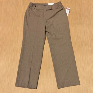 Neu mit Etikett Rafaella Anzughose braun Karriere adrett dunkel Academia hoher Bund Damen 12 - Bild 1 von 7