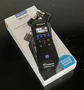Zoom H1 Essential Stereo Handy Recorder with 32-Bit Float X/Y Microphones - Picture 1 of 2
