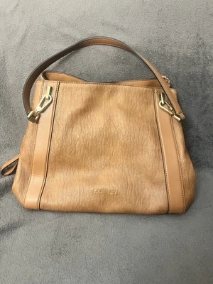 Calvin Klein Garnet Triple Small Compartment Tote Bag Brown - Image 1 of 4