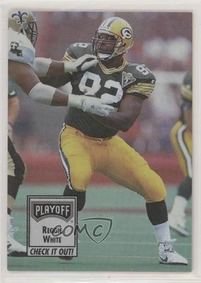1993 Playoff Contenders Check It Out! Reggie White #150 HOF - Image 1 of 2