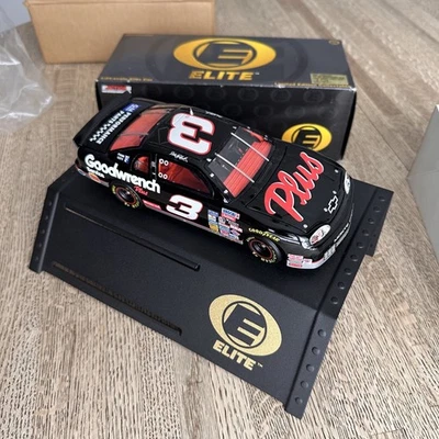 Dale Earnhardt #3 Goodwrench Service Plus 1:24 Elite 1997 Novo Na Caixa com Suporte de Exibição - Imagem 1 de 4
