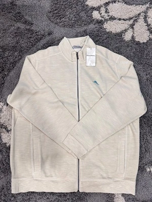 Tommy Bahama Big & Tall Tobago Bay Full Zip Knit Jacket Men's Size 2XLB $148 NWT - Image 1 of 4
