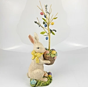 Midwest Cannon Easter Bunny Basket Tree Egg Figure~FREE SHIP - Picture 1 of 4