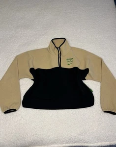 Felpa pullover Nike donna Oregon Swoosh colorblock pile 1/4 zip - Foto 1 di 10