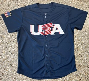 TEAM USA World Baseball Classic WBC MLB Navy #16 TITAN Trikot Herren ADULT LARGE - Bild 1 von 7