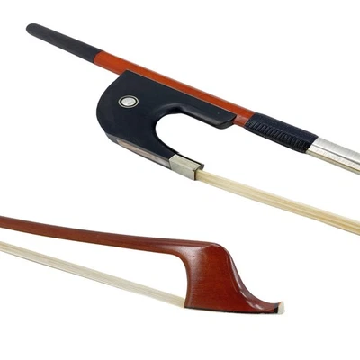 German Style High Handle Bass Bow 1/2 Upright Double Bass Bow Black Horse Hair - Image 1 of 4