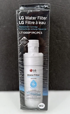 Cartucho de repuesto de filtro de agua LG LT1000P NUEVO genuino OEM - sellado Foto 1 de 4