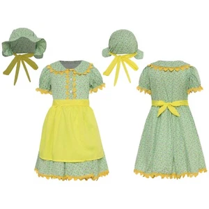 Girls Outfit Chef Dress Party Costume Colonial Masquerade Cosplay Uniform Cook - Picture 1 of 20