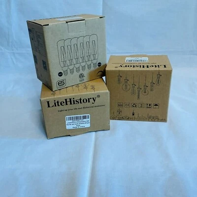 3 Sets LiteHistory T6/T8 Dimmable LED Bulb 40 Watt, Daylight, 2700K 6-pack - Image 1 of 3