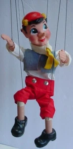 Marionette Hazelle Pinocchio Vintage 1960s - Picture 1 of 24