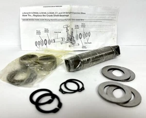 Kit de manivela y rodamiento para bicicleta de ejercicio Lifecycle LC9500, LC9100, LC8500, C7, C9 - Imagen 1 de 3