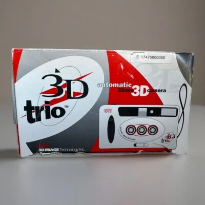RARE / NEW TRIO 3D  35mm FILM AnalogPoint & Shoot 3D Analog Film Camera - Image 1 of 4