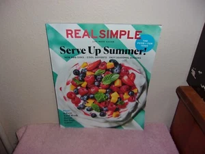 REAL SIMPLE ..LIFE MADE EASIER - NEW BBQ SIDES ..JULY/AUGUST , 2022 - Picture 1 of 4