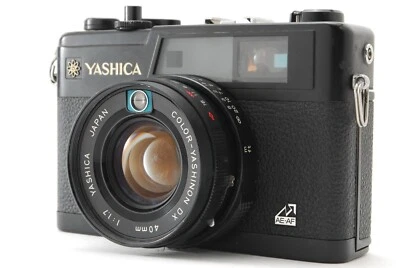 [EXC＋５ ] YASHICA Electro 35 GX Black Rangefinder 35mm Film Camera JAPAN - Image 1 of 4