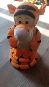 2005 Fisher Price Mattel Bouncing Tigger Bounces & Sings - 14" Tested Preowned. - Picture 1 of 9