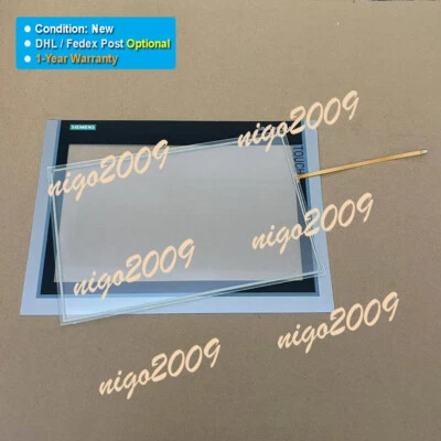 Fit for SIEMENS SIMATIC HMI TP1200 Comfort 6AV2124-0MC01-0AX0 Touch Screen+ Film - Image 1 of 4