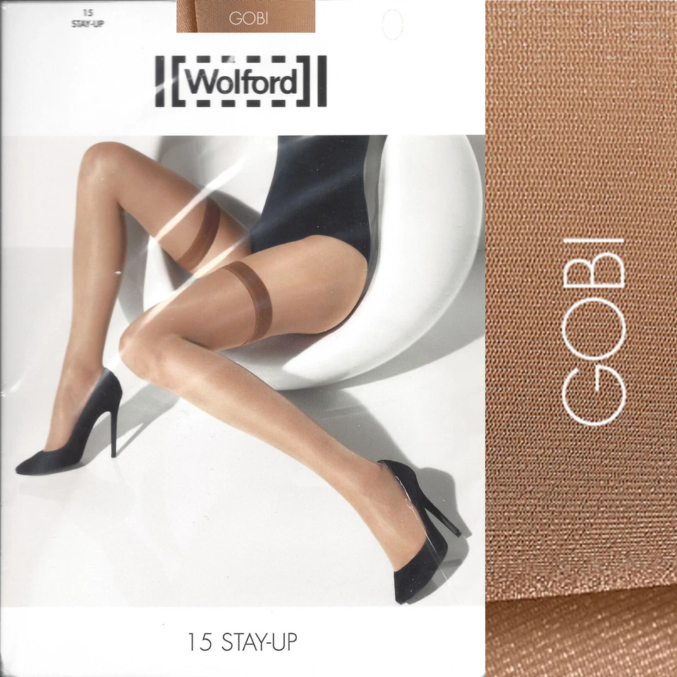 Wolford Spez. Edit. 15 Stay Up • XS • cosmetic ... nahtlos matt mit Satinband