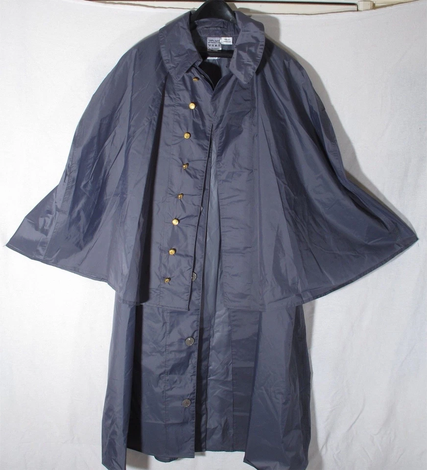 Capa de chuva Mister Antony Glasgow, Escócia com botões Waterbury SC Citadel boa! - Imagem 1 de 4