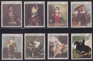 F-EX58598 PARAGUAY MNH-MH 1969 FRANCISCO DE GOYA SPANISH MUSEUM ART PAINTING. - Picture 1 of 2