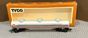 TRENO ELETTRICO VINTAGE IN OTTIME CONDIZIONI TYCO HO scala 62' Tripla Cupola Autocisterna GOLF #357 SCATOLA - Foto 1 di 10