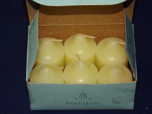 PartyLite Box (6) ANANAS Votivkerzen V0615 Neu aus altem Lagerbestand - Bild 1 von 2