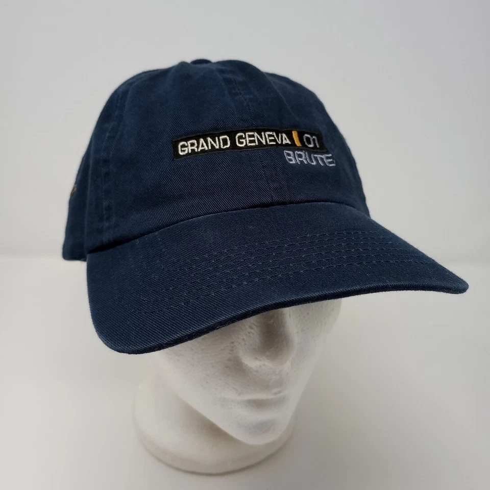 Gorra de béisbol ajustable azul marino campo de golf Grand Geneva Resort Brute Foto 1 de 4