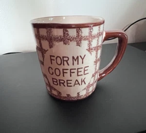 Vintage Coffee Mug Made In Japan-For My Coffee Break - Picture 1 of 5