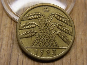 Alte Münze 50 Rentenpfennig 1923 A. Selten ! - Bild 1 von 2