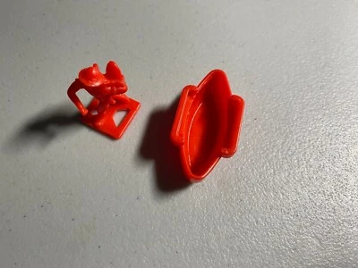 Red Boat Explorer Forbidden Bridge 1992 米尔顿·布拉德利棋盘游戏套装 — 第 1/2 张图片