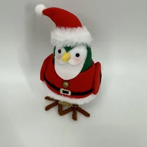 NEU Weihnachten 2023 Target DAPPER Filz Weihnachtsmann Vogel Figur Wondershop Neu mit Etikett - Bild 1 von 4
