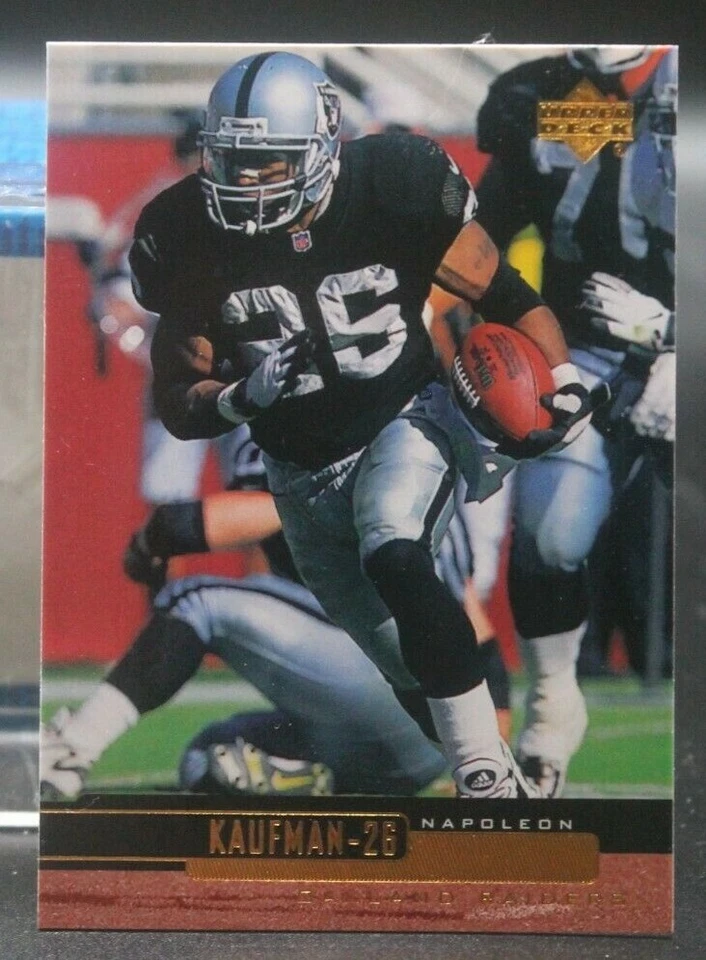 Napoleon Kaufman (Raiders/Washington Huskies) - 1999 Upper Deck #159 - Image 1 of 1