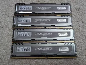 Crucial BLS4K8G4D32AESBK 8GB DDR4 3200Mhz RAM Memory - 4 Pieces - Picture 1 of 1