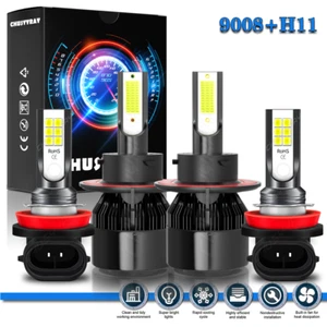 9008 H11 faros LED bombillas de niebla alta/baja para Pontiac Torrent 2006 2007-2009 - Imagen 1 de 13