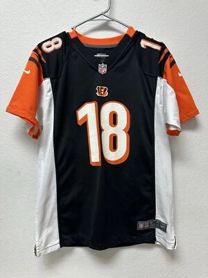 *USADO* NFL - Cincinnati Bengals - AJ Verde #18 - Jersey - Talla: Juvenil XL Foto 1 de 4