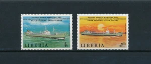 Liberia 851-2 MNH, Día Marítimo Mundial, 1979 - Imagen 1 de 1
