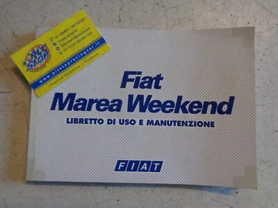 LIBRETTO USO E MANUTENZIONE FIAT MAREA WEEKEND - ORIGINALE  - Immagine 1 di 2