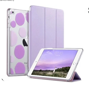 ULAK iPad 5th/6th Generation Case, Slim Protective Polka Dot Hard Back Cover,... - Picture 1 of 8