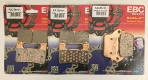 EBC gesinterte Scheibenbremsbeläge vorne und hinten passend für Kawasaki ZX10R (2011 bis 2015) - Bild 1 von 9