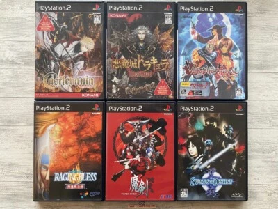 SONY PS2 Akumajo & Castlevania & Vampire Panic & Raging Bless & Shao & Tensei - Image 1 of 4