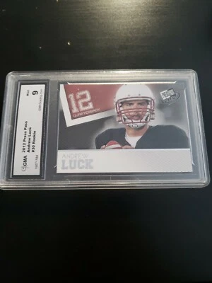 Andrew Luck 2012 Press Pass rookie card #30. GMA mint 9 Colts - Image 1 of 2