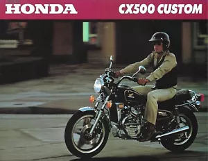 Motorcycle Brochure - Honda - CX500 Custom - 1980 (DC943) - Picture 1 of 1