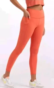 Vuori NWT Women's Performance Studio Pocket Leggings Grapefruit Extra Large XL - Picture 1 of 5