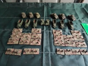 15mm ww2 british/CANADIAN MECHANISED coy ,painted and based @ flames of war. - Picture 1 of 7