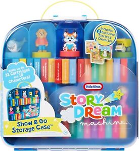 Open Box Little Tikes Story Dream Machine Show & Go Storage Case, Storytime.