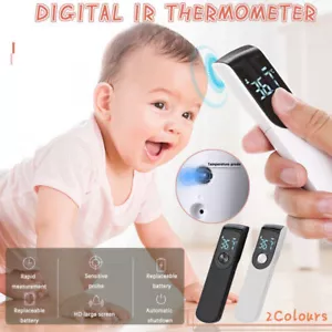 Digital IR Thermometer Baby Forehead Body Temperature Gun Finger Pulse Oximeter - Picture 1 of 14