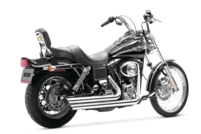 Escape escalonado Big Shots para Harley-Davidson FXD 1991-2005 cromo 17911 Foto 1 de 4