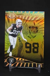 2024 Panini Illusions - Maxx Crosby Gold Trophy Collection 01/25 - Picture 1 of 2