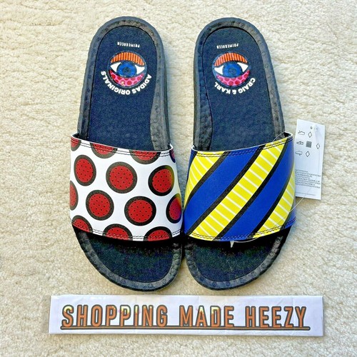 [US 10] Ciabatte sandali da nuoto Adidas da uomo Adilette Boost Craig e Karl