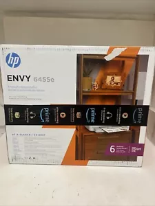 HP ENVY 6455e Printer All In One Inkjet Printer Color 6 Months Of Ink Scan Copy - Picture 1 of 5